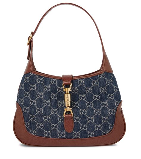 gucci jackie bag fashionphile|gucci jackie denim bag.